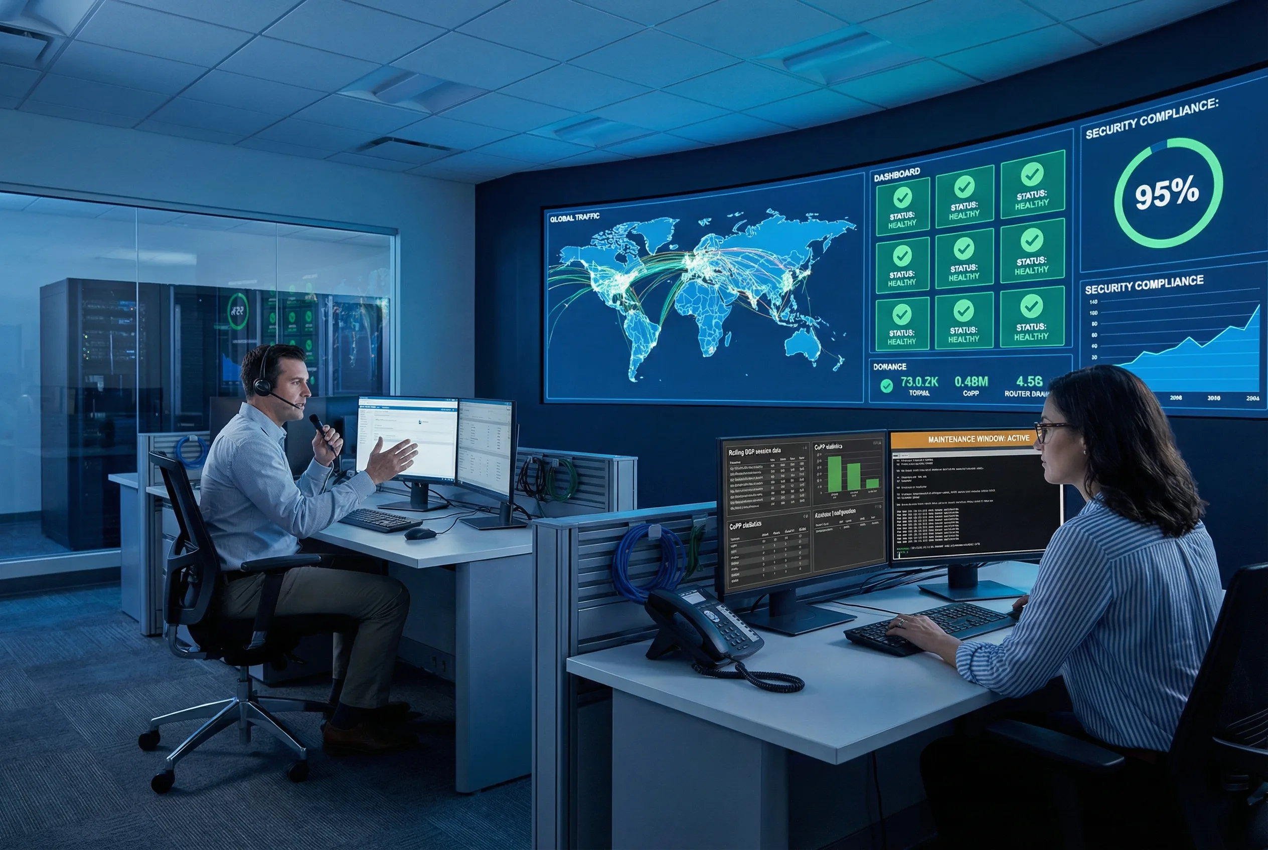 Network Operations Center Security Management